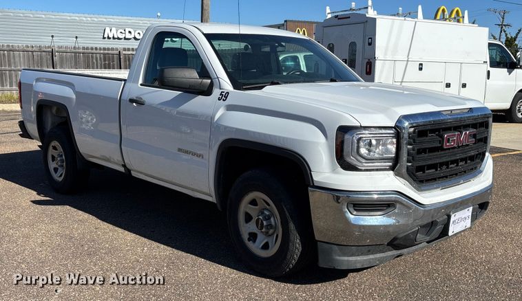 image for item DK0046 2018 GMC Sierra 1500 pickup truck