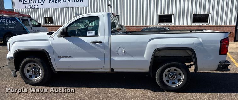 image for item DK0046 2018 GMC Sierra 1500 pickup truck