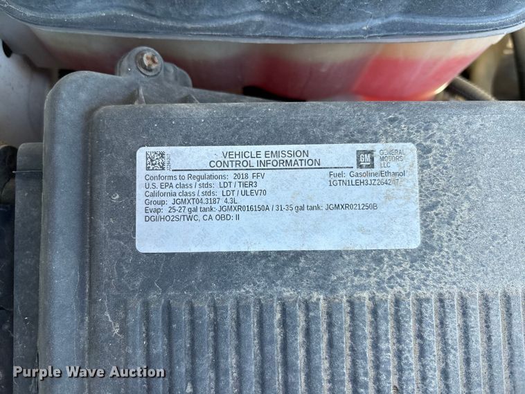 image for item DK0046 2018 GMC Sierra 1500 pickup truck