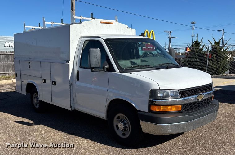 image for item DK0047 2018 Chevrolet Express 3500 utility van