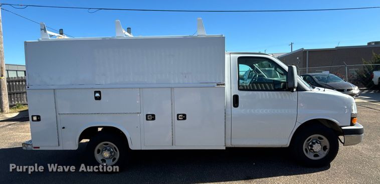 image for item DK0047 2018 Chevrolet Express 3500 utility van