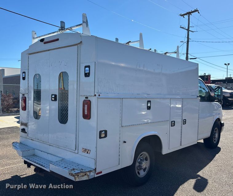 image for item DK0047 2018 Chevrolet Express 3500 utility van