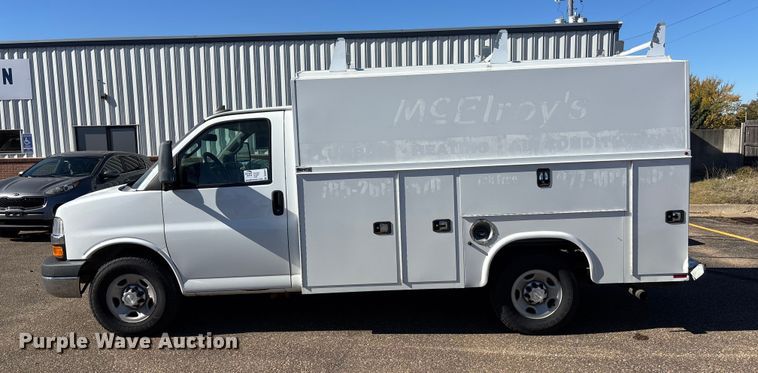 image for item DK0047 2018 Chevrolet Express 3500 utility van