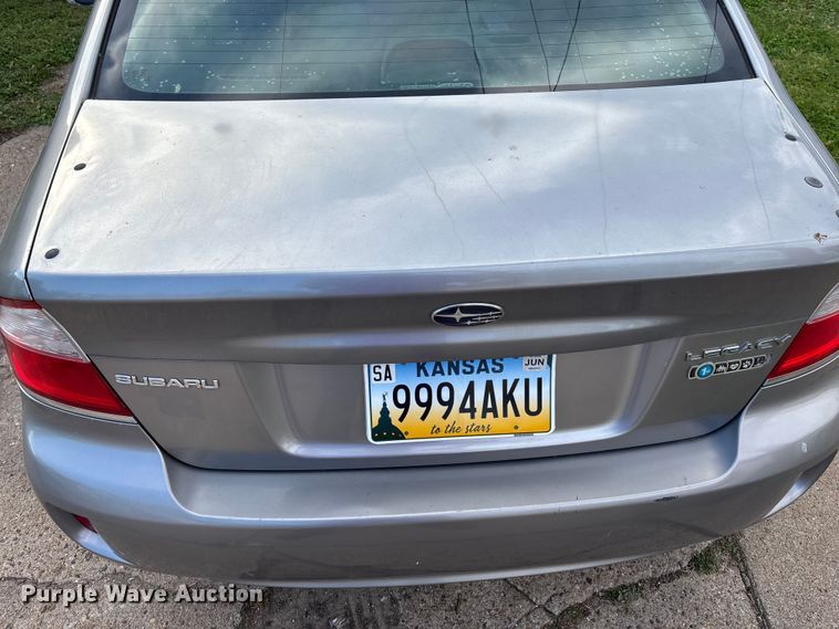 image for item DK0061 2008 Subaru Legacy 