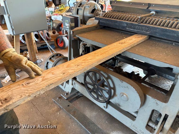 image for item DO7179 Whitney 24 wood planer