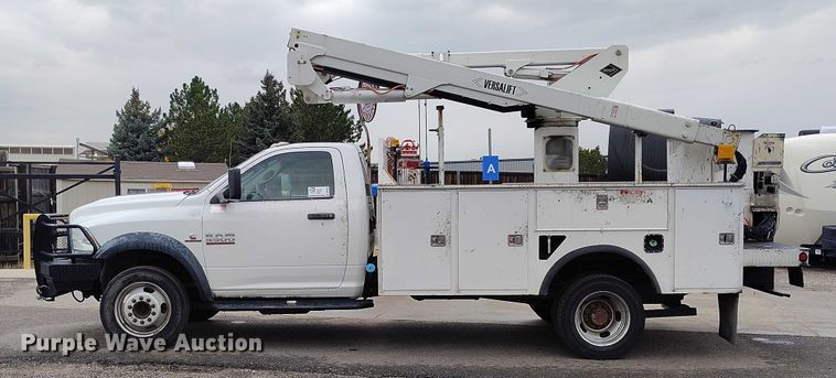 image for item DP5051 2015 RAM 5500 bucket truck