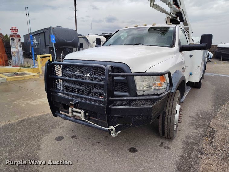 image for item DP5051 2015 RAM 5500 bucket truck