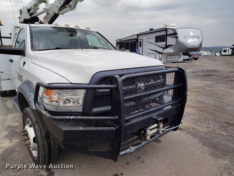 image for item DP5051 2015 RAM 5500 bucket truck