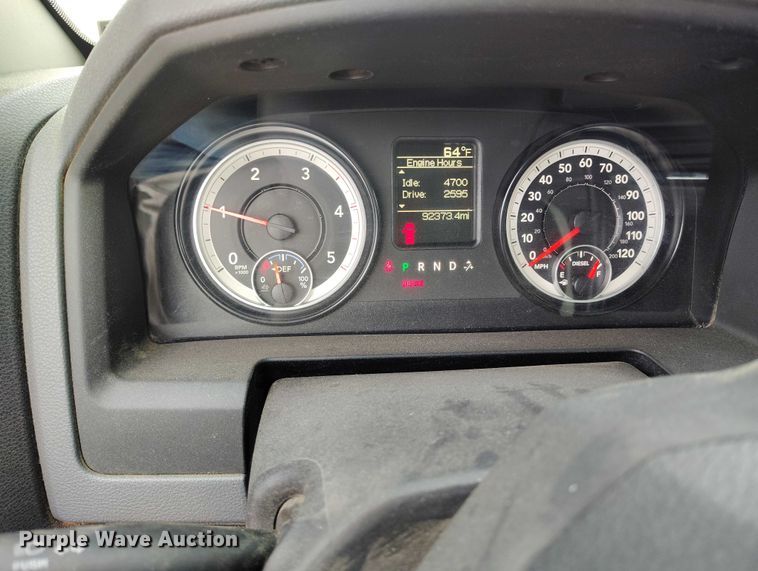 image for item DP5051 2015 RAM 5500 bucket truck