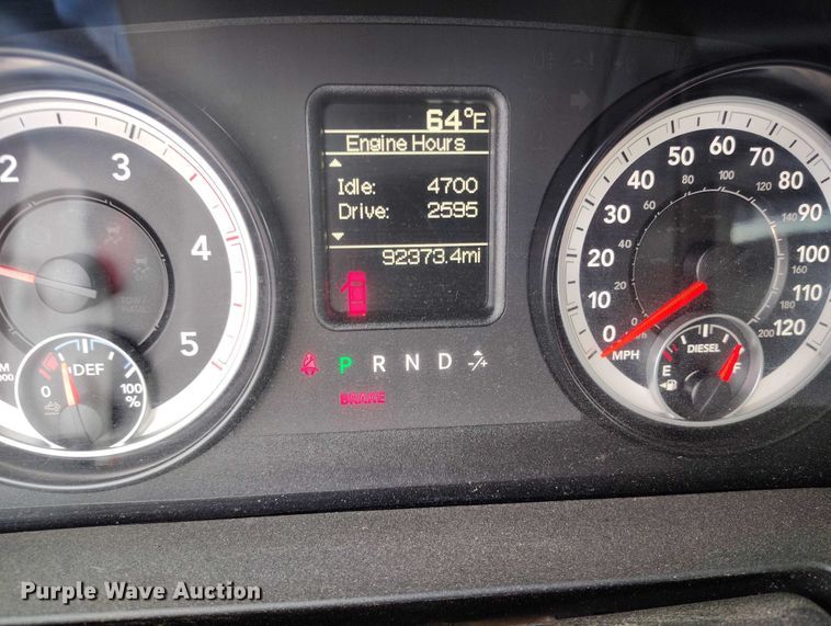 image for item DP5051 2015 RAM 5500 bucket truck