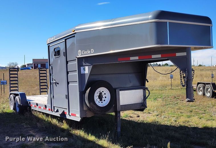 image for item DP5093 2020 Circle D 24 GNMP equipment trailer