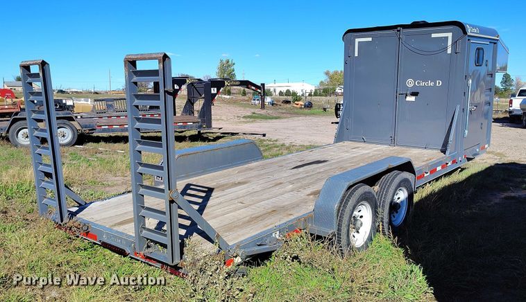 image for item DP5093 2020 Circle D 24 GNMP equipment trailer