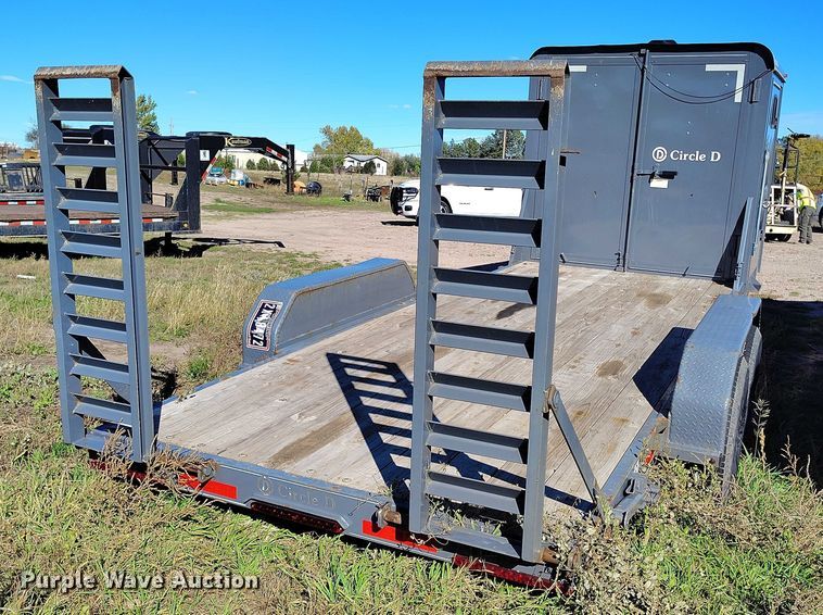 image for item DP5093 2020 Circle D 24 GNMP equipment trailer