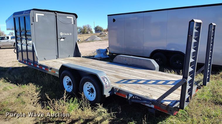 image for item DP5093 2020 Circle D 24 GNMP equipment trailer
