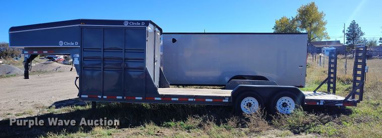 image for item DP5093 2020 Circle D 24 GNMP equipment trailer