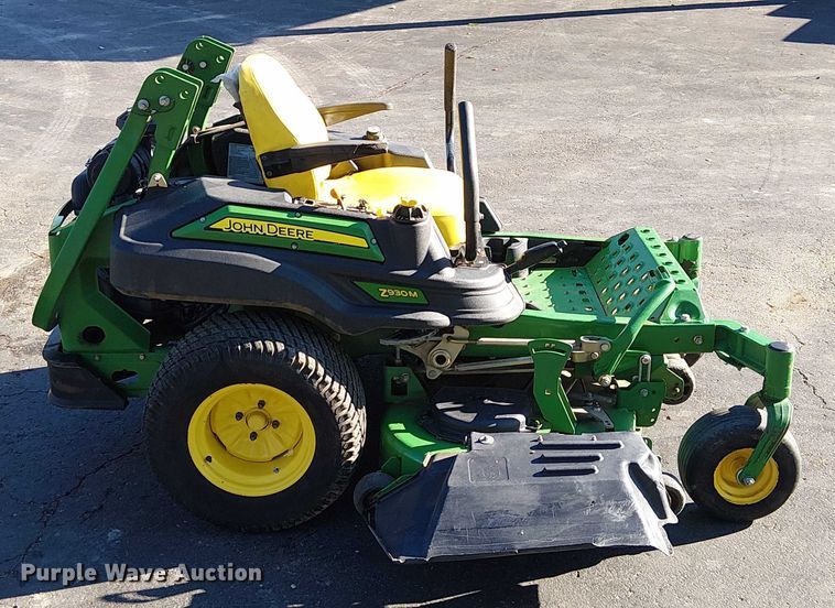 image for item DU3737 2013 John Deere Z930M ZTR lawn mower