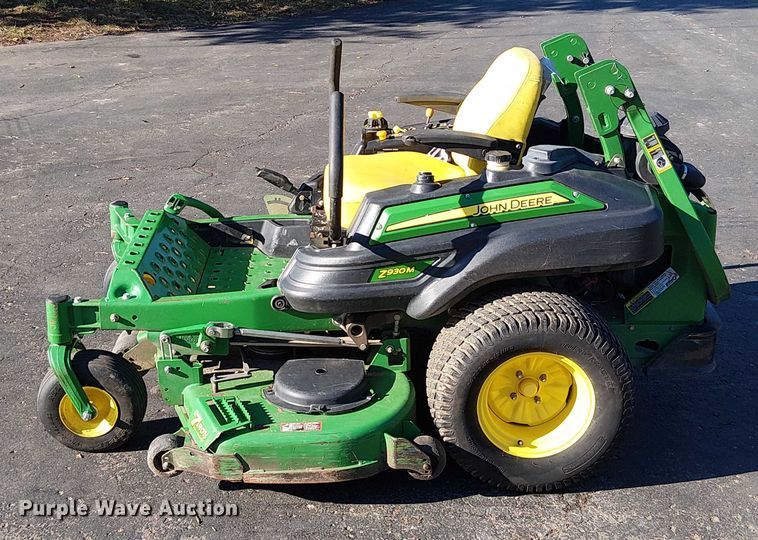 image for item DU3737 2013 John Deere Z930M ZTR lawn mower