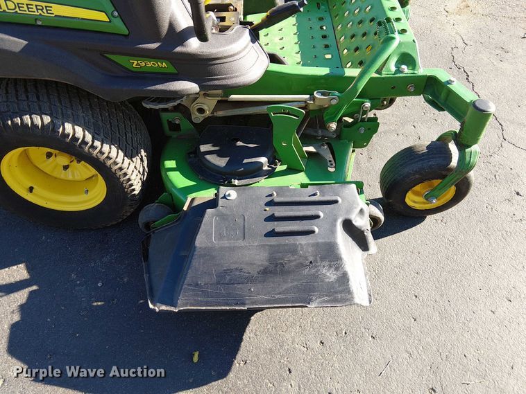 image for item DU3737 2013 John Deere Z930M ZTR lawn mower