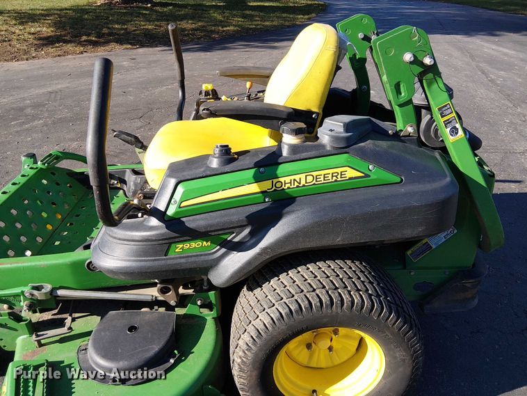 image for item DU3737 2013 John Deere Z930M ZTR lawn mower