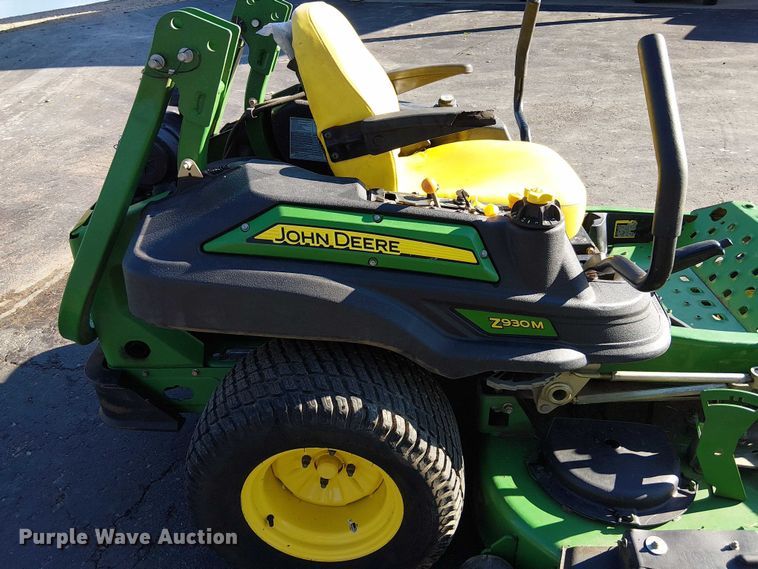 image for item DU3737 2013 John Deere Z930M ZTR lawn mower