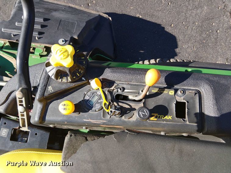 image for item DU3737 2013 John Deere Z930M ZTR lawn mower