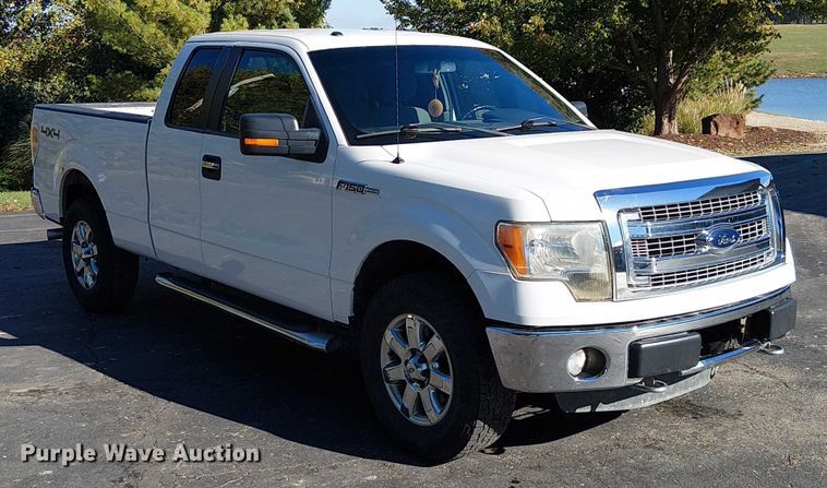 image for item DU3738 2014 Ford F150 SuperCab pickup truck