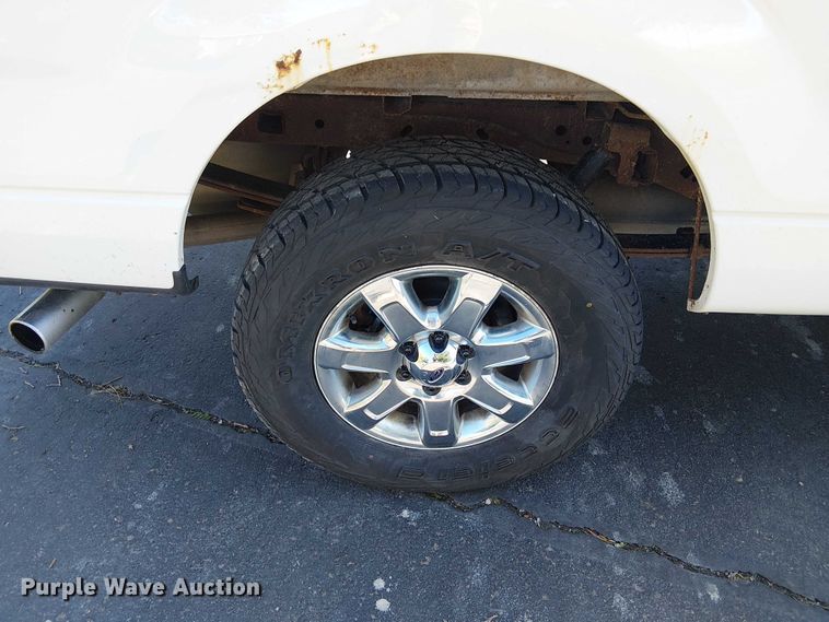 image for item DU3738 2014 Ford F150 SuperCab pickup truck