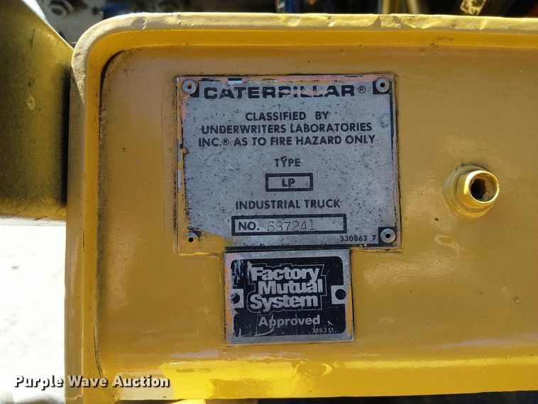 image for item DU3742 Caterpillar TC60DSA forklift