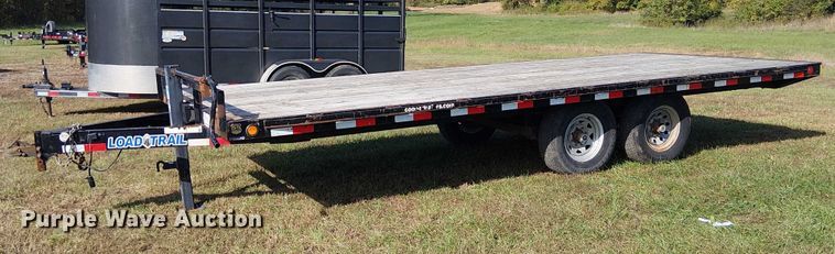 image for item DU3748 2013 Load Trail flatbed trailer