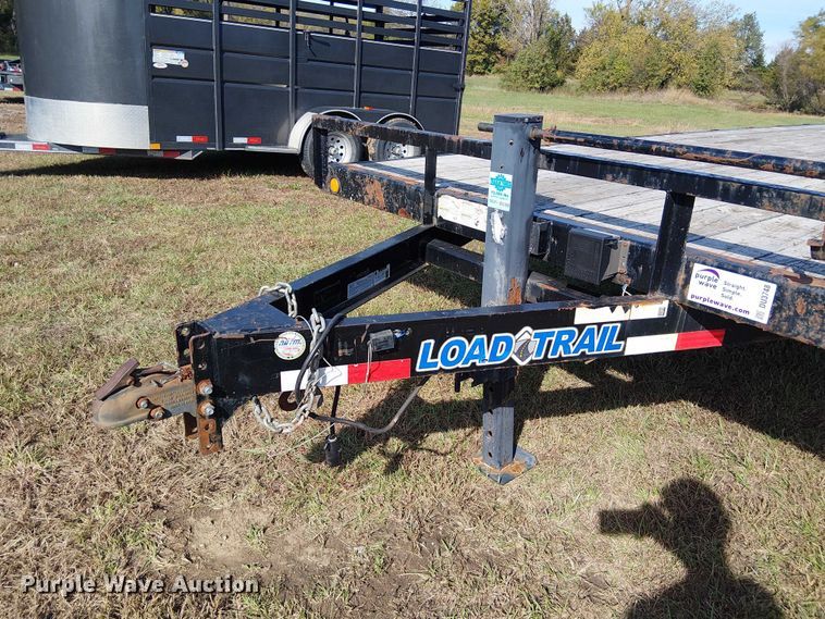 image for item DU3748 2013 Load Trail flatbed trailer