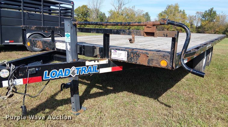 image for item DU3748 2013 Load Trail flatbed trailer