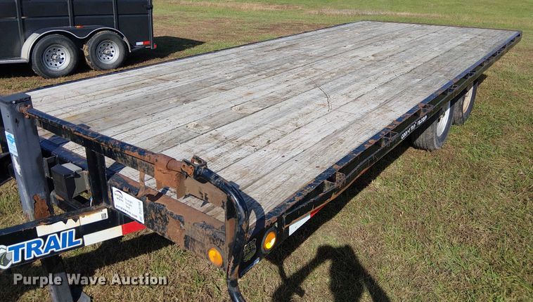 image for item DU3748 2013 Load Trail flatbed trailer