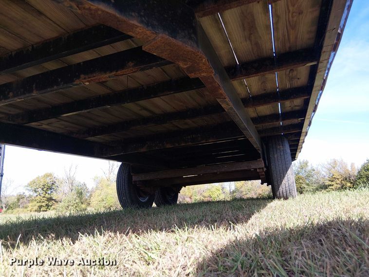 image for item DU3748 2013 Load Trail flatbed trailer