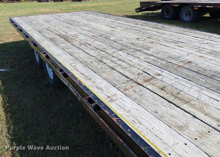 image for item DU3748 2013 Load Trail flatbed trailer