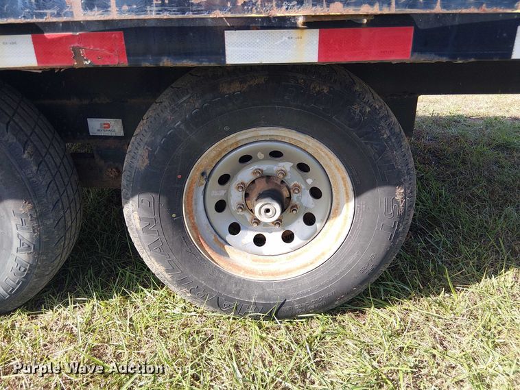 image for item DU3748 2013 Load Trail flatbed trailer