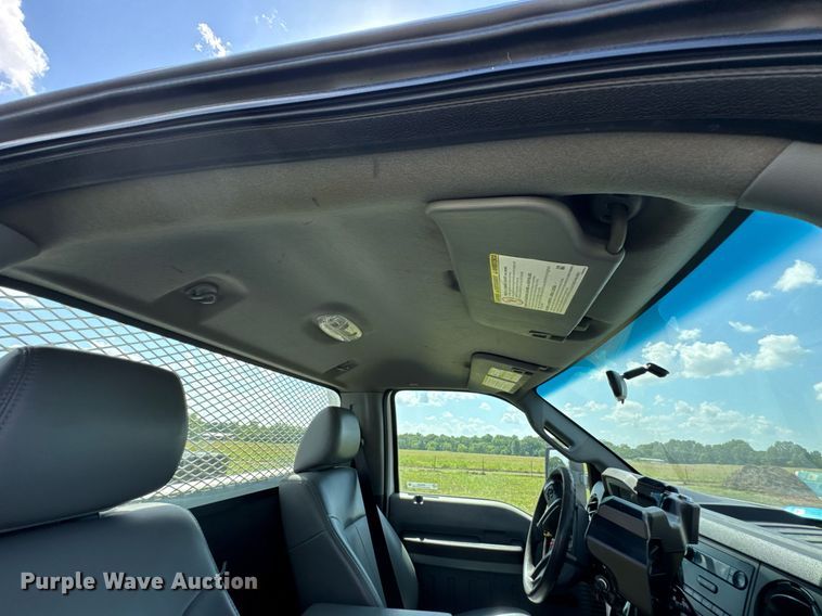 image for item DU9340 2012 Ford F350 Super Duty utility bed pickup truck