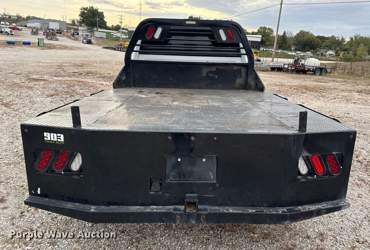 image for item DW6648 2018 RAM 3500HD Crew Cab flatbed pickup truck