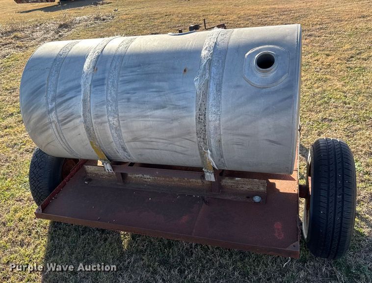 image for item DW6758 Shop built tank trailer