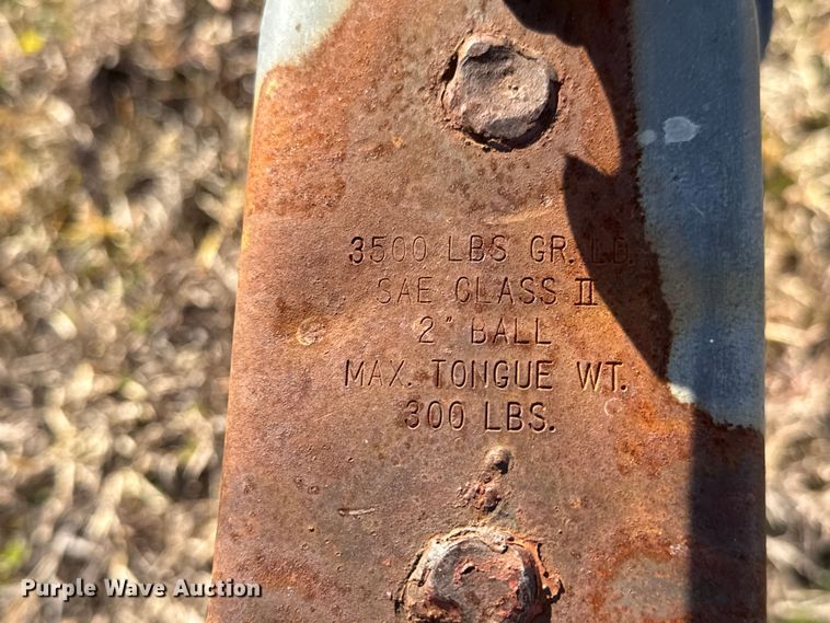 image for item DW6758 Shop built tank trailer