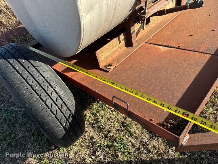 image for item DW6758 Shop built tank trailer
