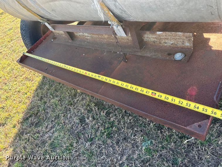 image for item DW6758 Shop built tank trailer