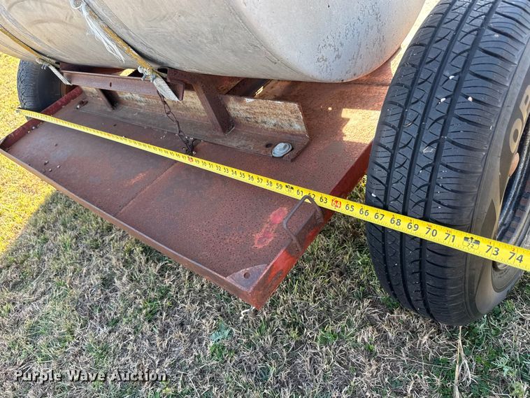 image for item DW6758 Shop built tank trailer
