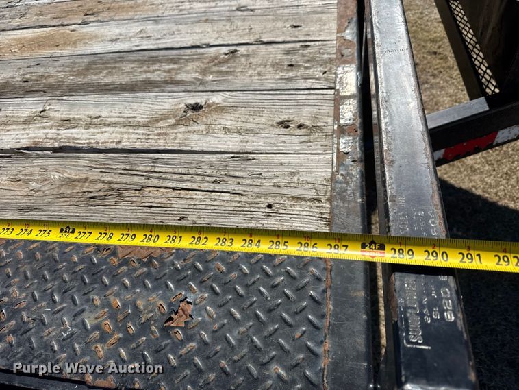 image for item DW6759 2012 PJ utility trailer