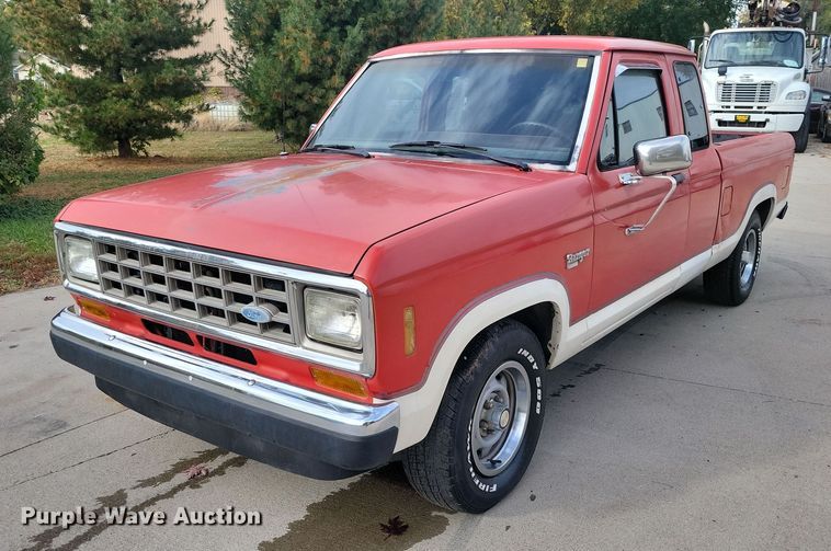 image for item DX6596 1987 Ford Ranger Ext. Cab pickup truck