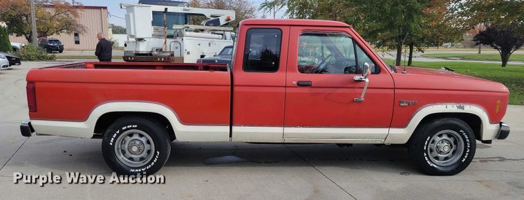 image for item DX6596 1987 Ford Ranger Ext. Cab pickup truck