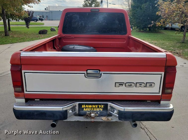 image for item DX6596 1987 Ford Ranger Ext. Cab pickup truck