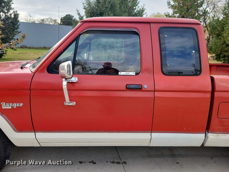 image for item DX6596 1987 Ford Ranger Ext. Cab pickup truck