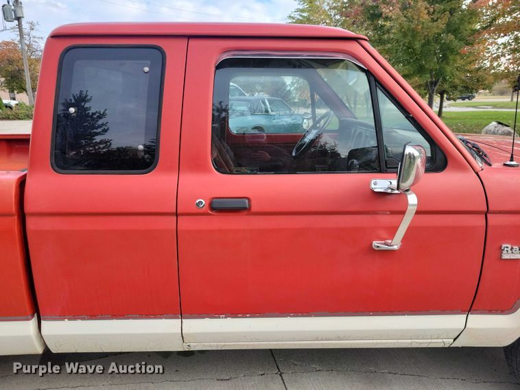 image for item DX6596 1987 Ford Ranger Ext. Cab pickup truck