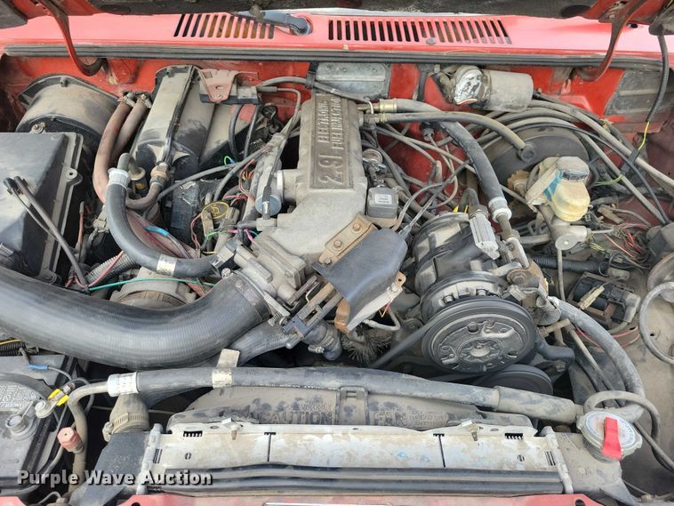 image for item DX6596 1987 Ford Ranger Ext. Cab pickup truck