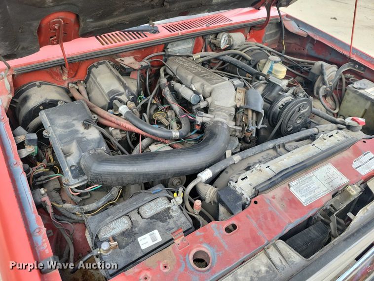 image for item DX6596 1987 Ford Ranger Ext. Cab pickup truck